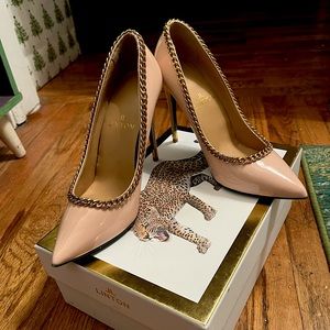 LINTON Designer - Pink High Heels Size 7